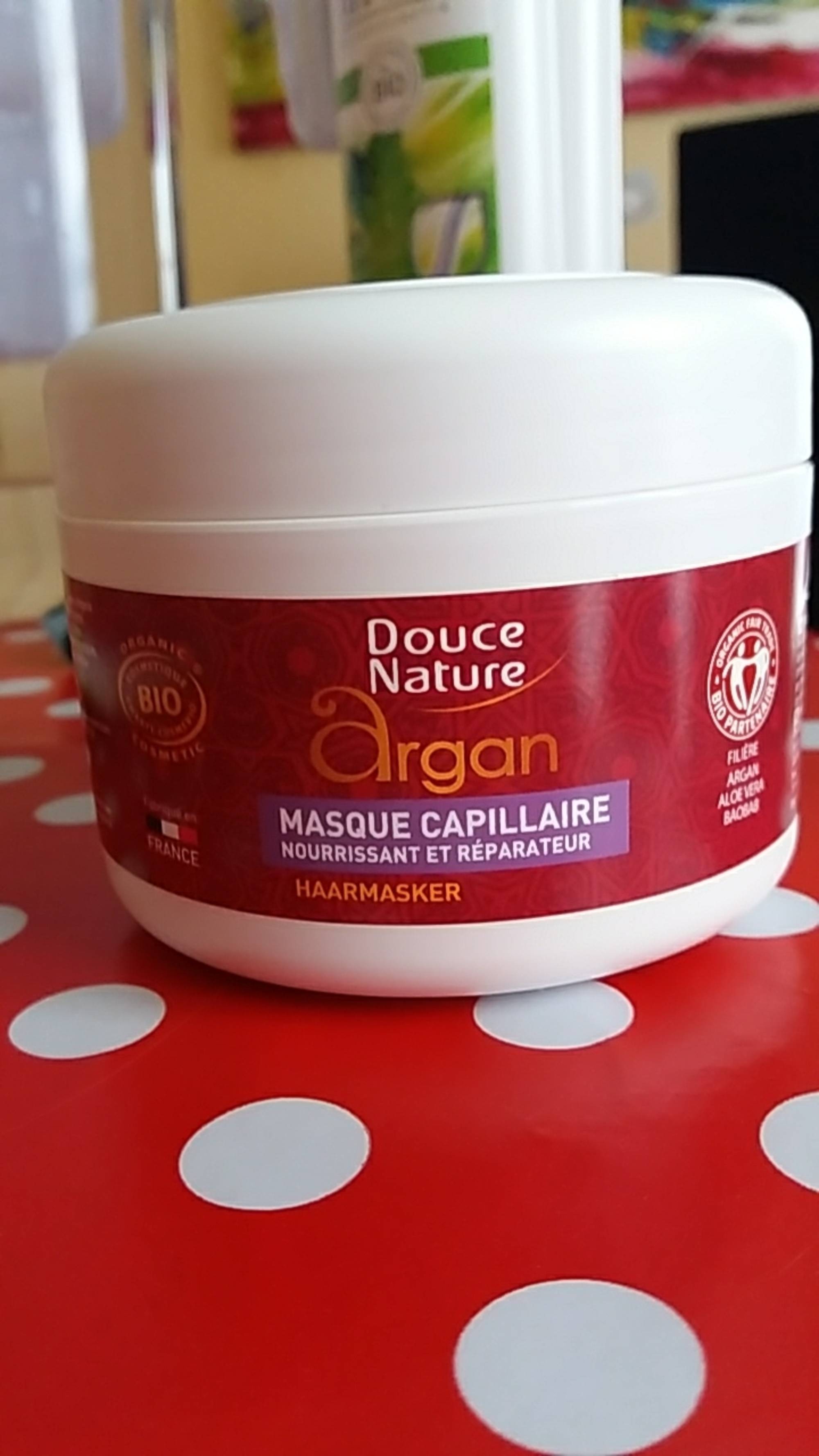 DOUCE NATURE - Argan - Masque capillaire