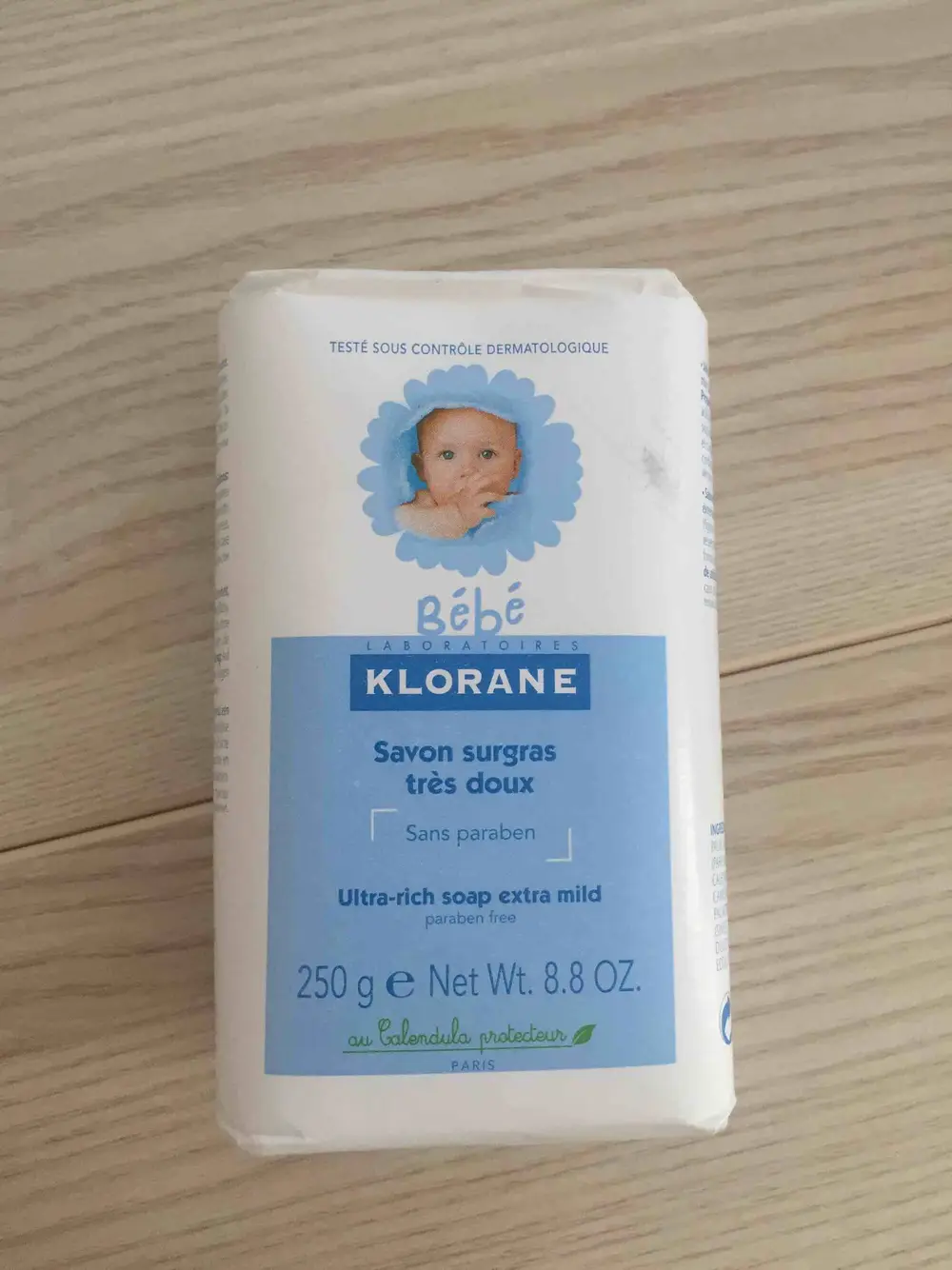 KLORANE - Bébé - Savon surgras très doux