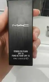 MAC - Studio fix fluid spf 15 - Fond de teint