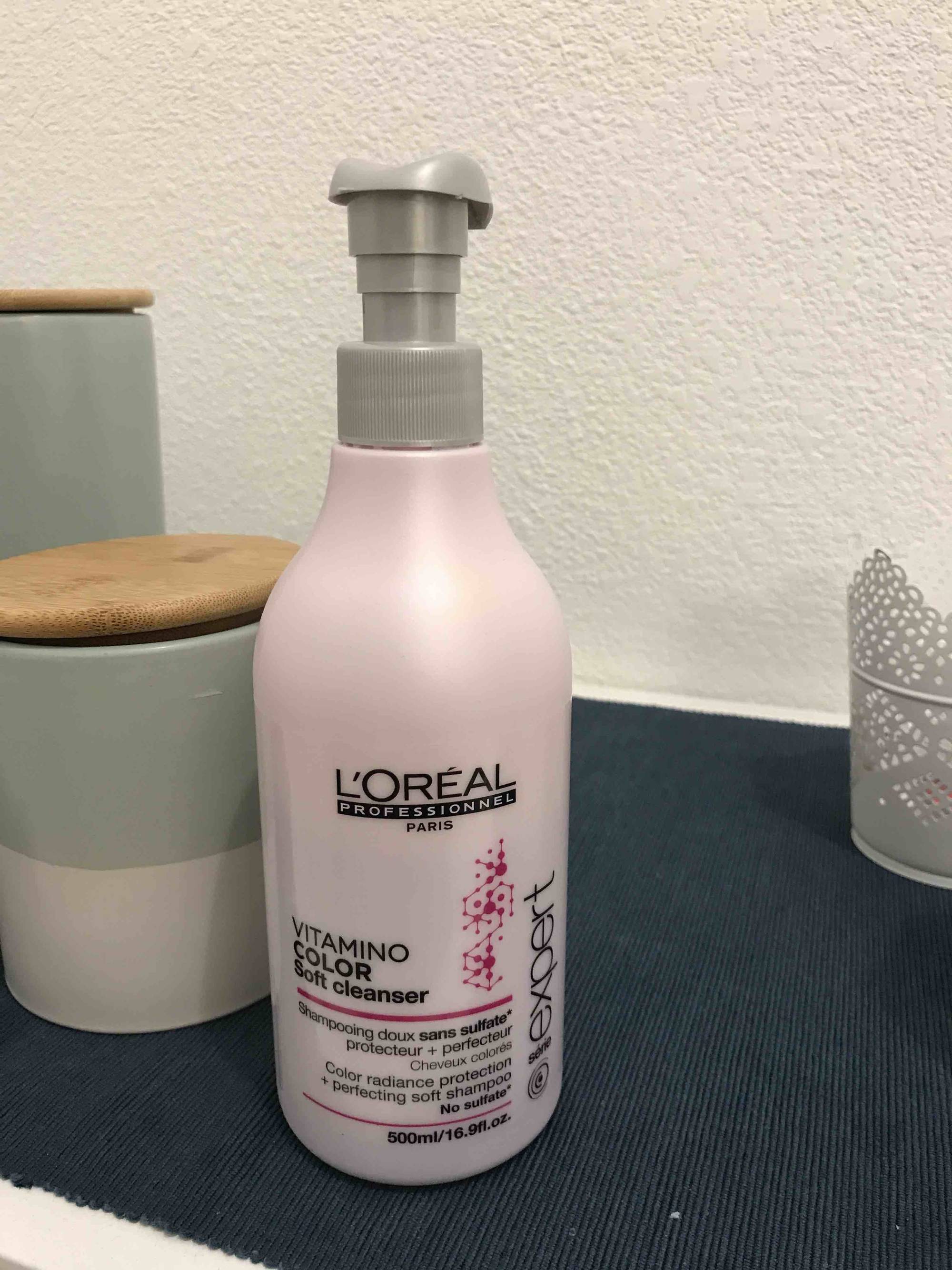L'ORÉAL - Série expert - Shampooing vitamino color soft cleanser