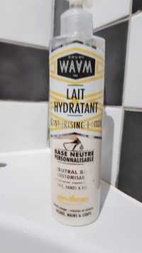 WAAM - Base neutre personnalisable - Lait hydratant 