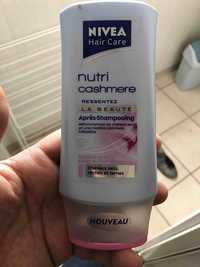 NIVEA - Nutri cashmere - Après shampooing