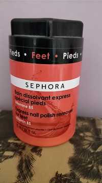 SEPHORA - Bain dissolvant express spécial pieds
