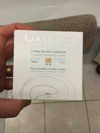 COUVRANCE - Crème de teint compacte fini mat beige 2.5 SPF 30
