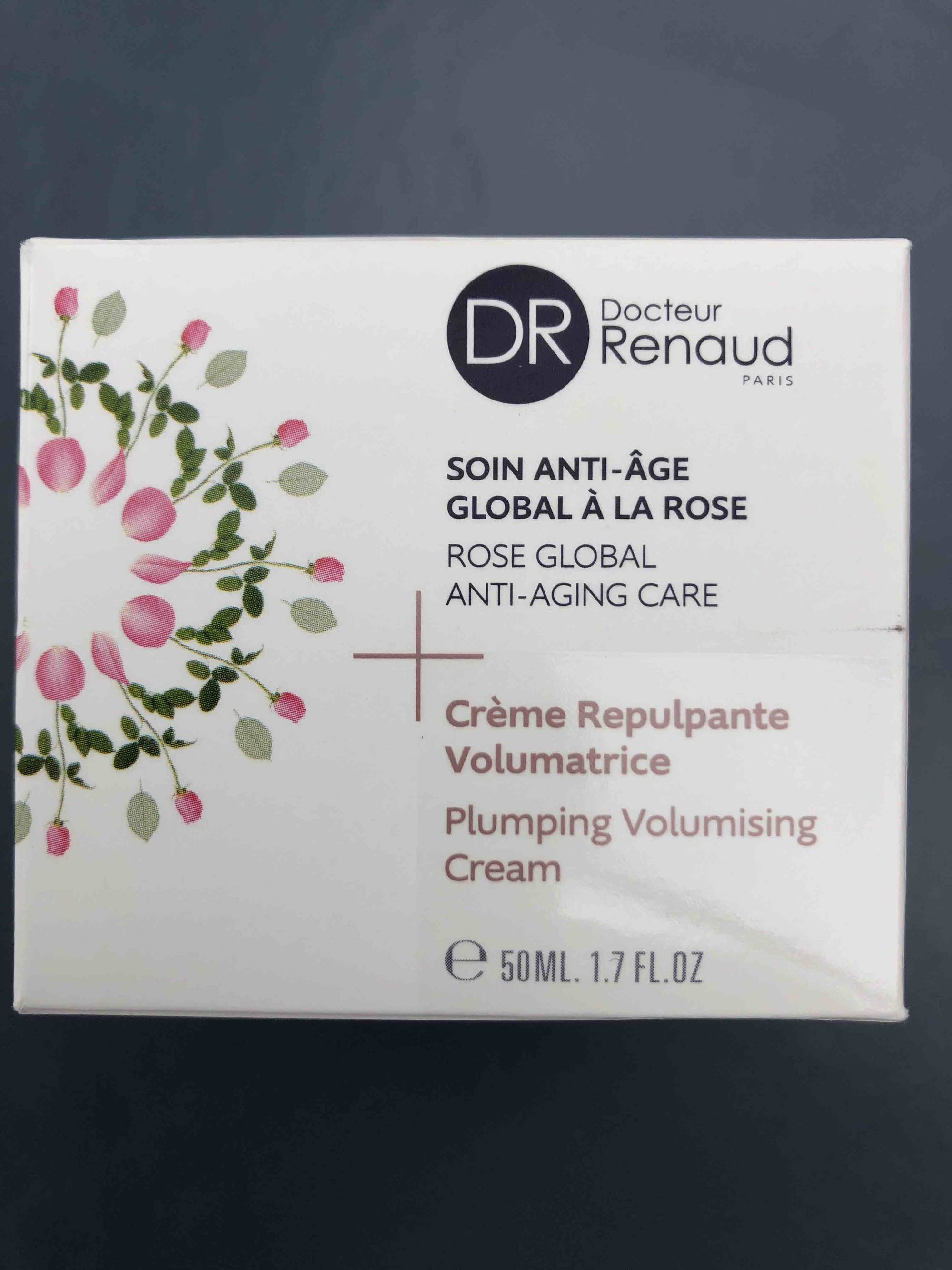 DR RENAUD - Crème Repulpante volumatrice - Soin anti-âge globale à la rose