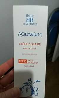 IBBEO COSMÉTIQUES - Aquarium - Crème solaire visage & corps fps 30