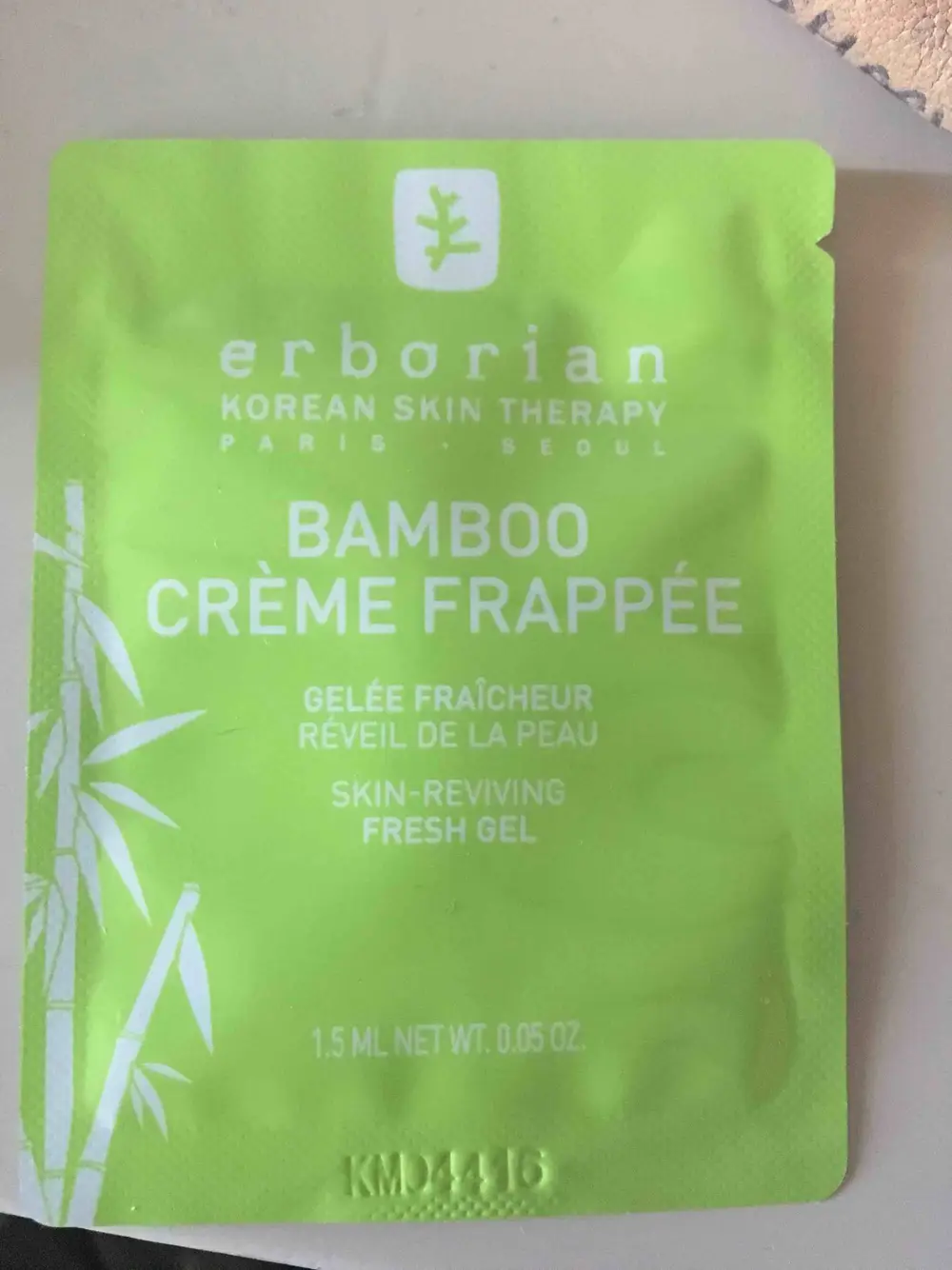 ERBORIAN - Bamboo crème frappée - Gelée fraîcheur réveil de la peau