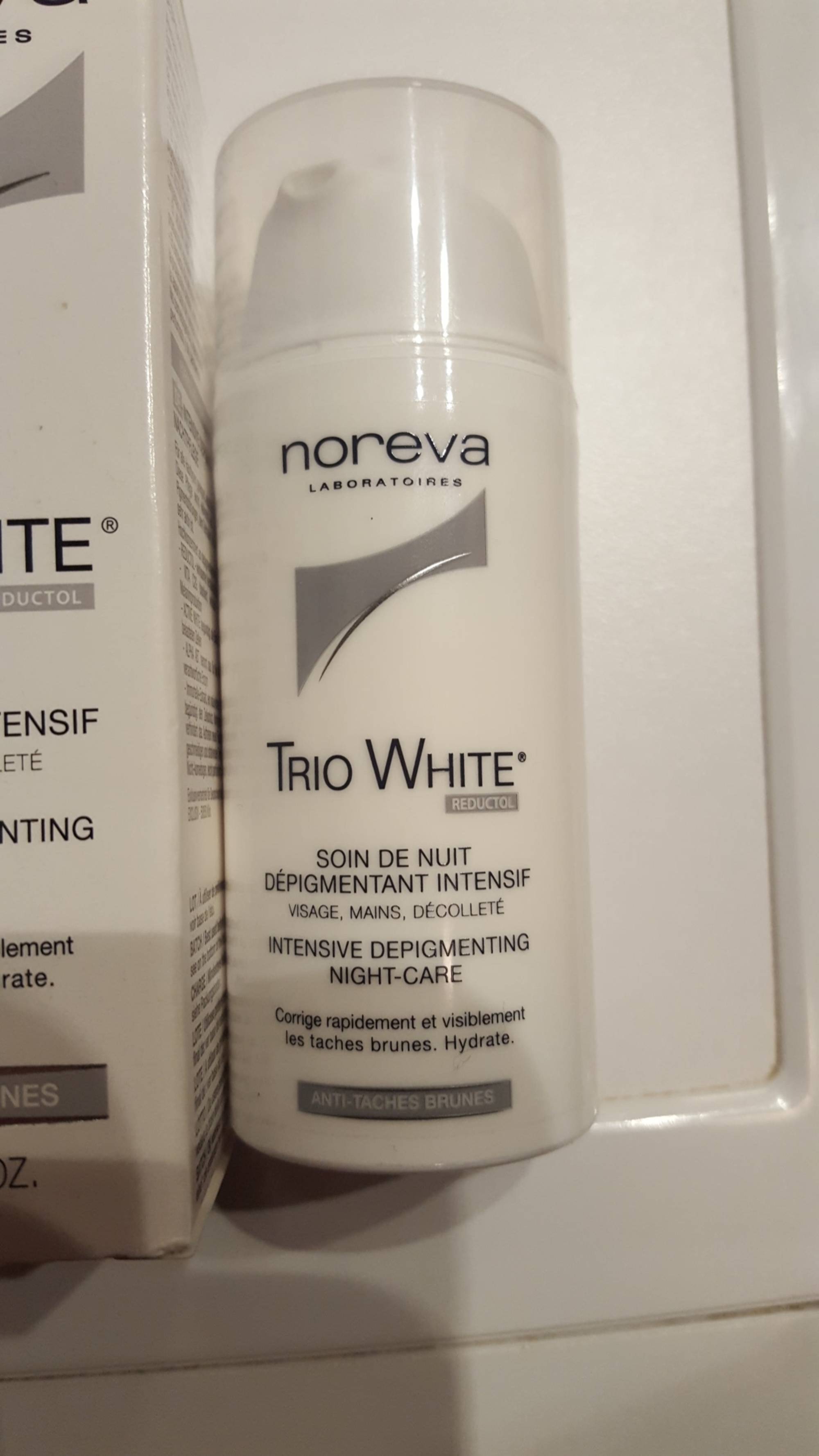 NOREVA - Trio white - Soin de nuit dépigmentant intensif
