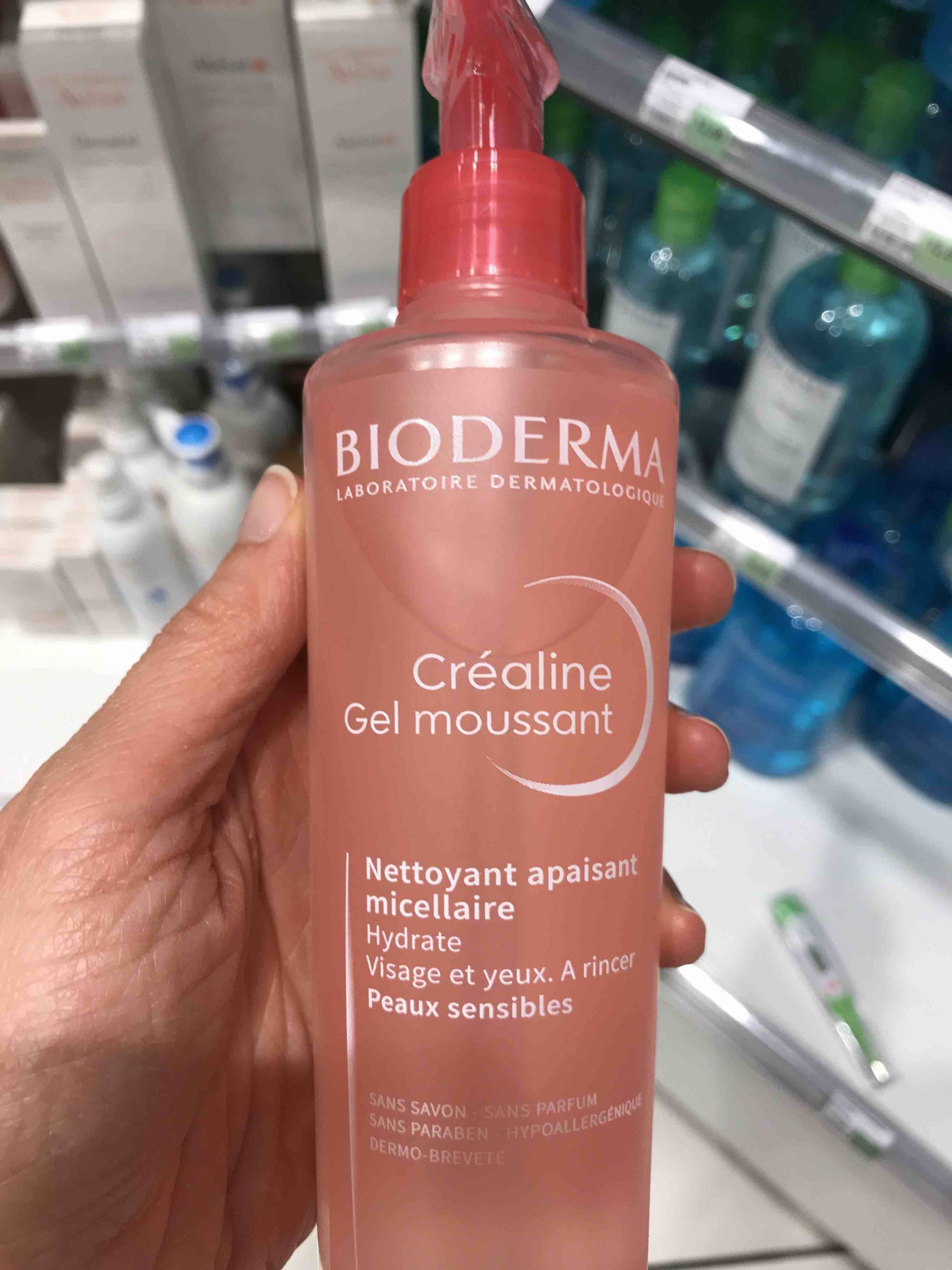 Lait démaquillant peau sensible normale à mixte Créaline - Bioderma