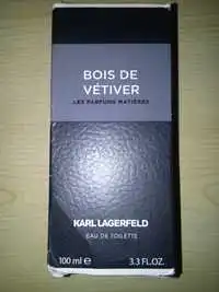 KARL LAGERFELD - Bois de vétiver - Eau de toilette