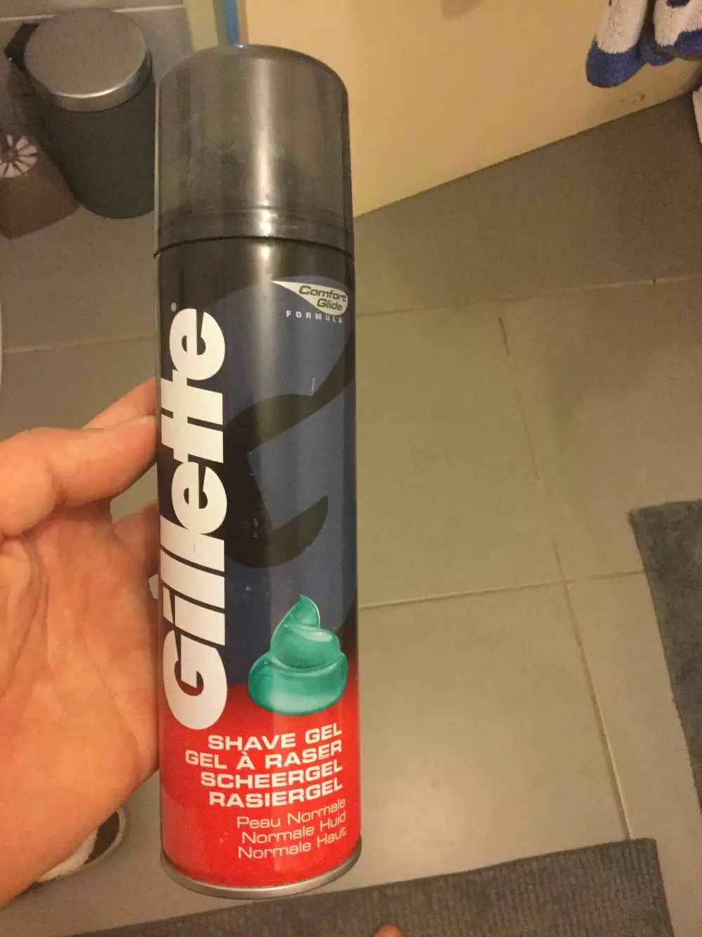 GILLETTE - Gel à raser