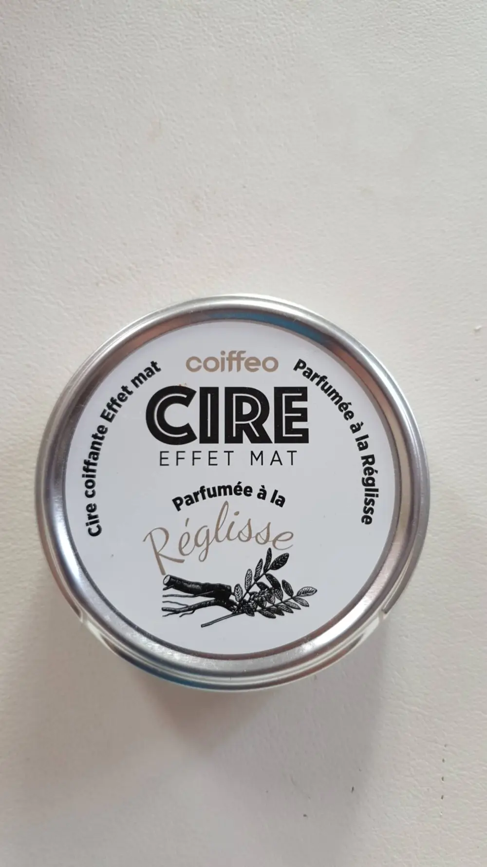 COIFFEO - Réglisse - Cire coiffante effet mat
