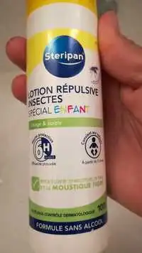 STERIPAN - Spécial Enfant - Lotion répulsive insecte visage et corps