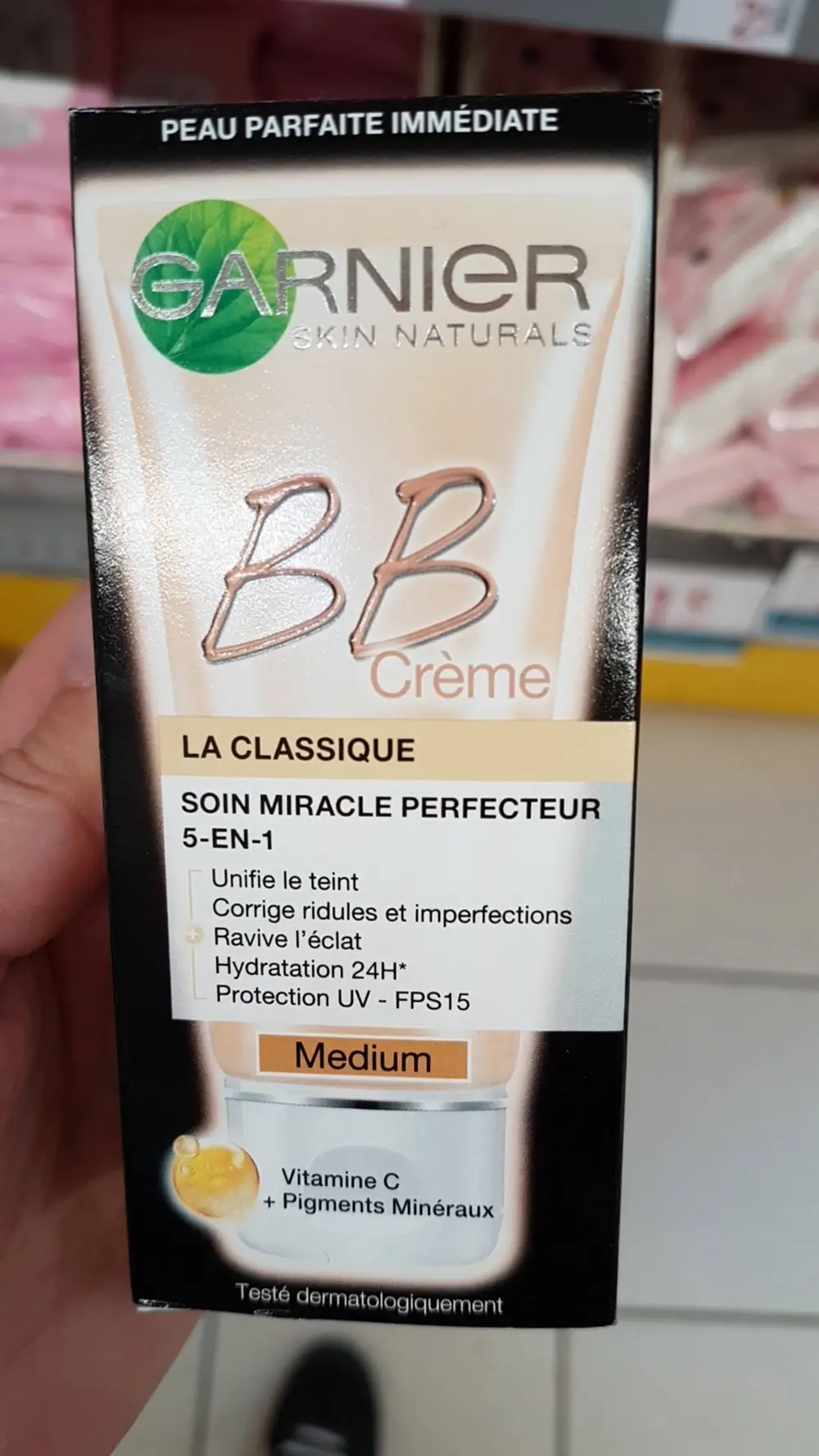 GARNIER - BB crème la classique - Soin miracle perfecteur 5 en 1 medium 