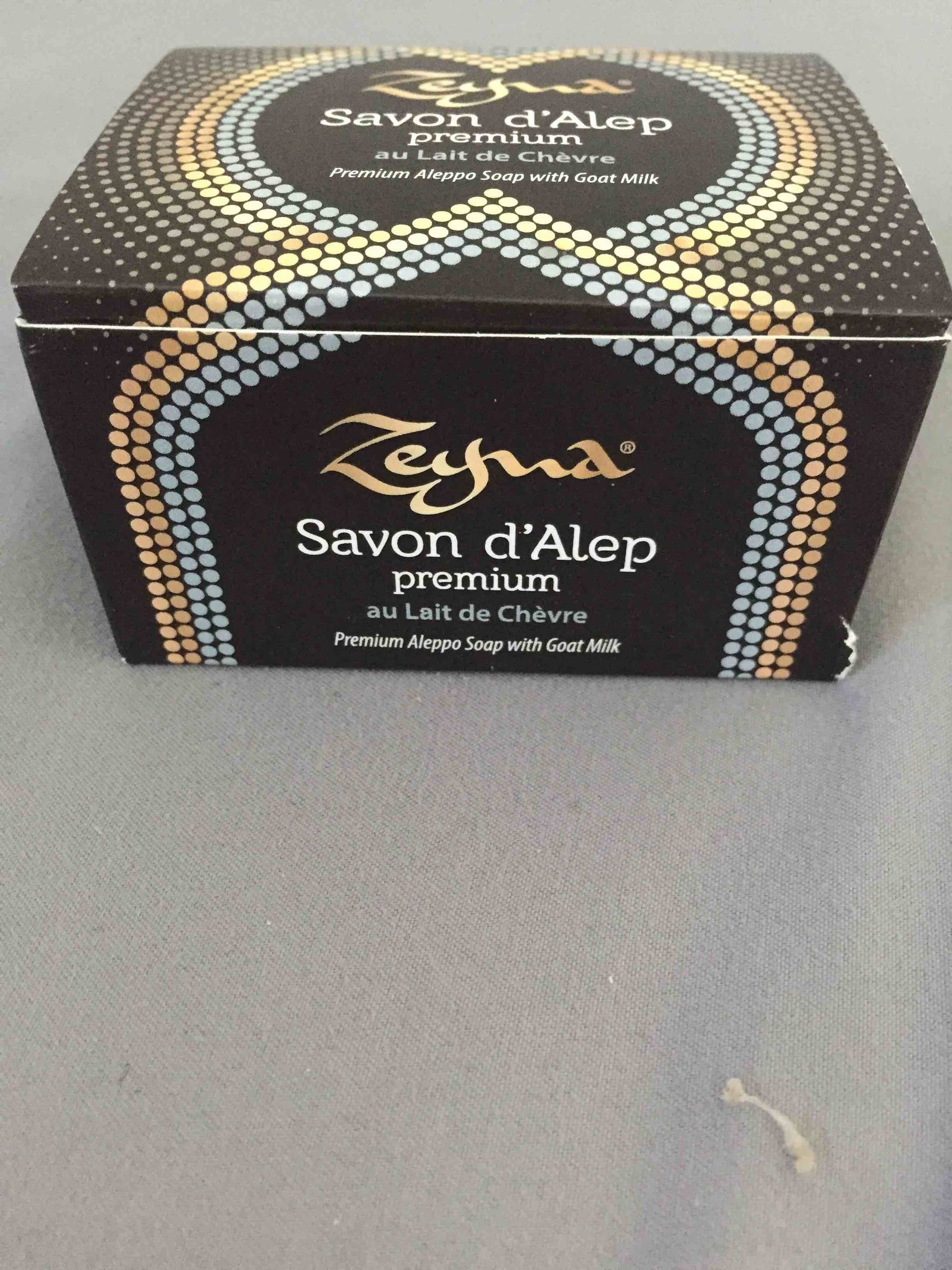 ZEYNA - Savon d'Alep premium au lait de chèvre