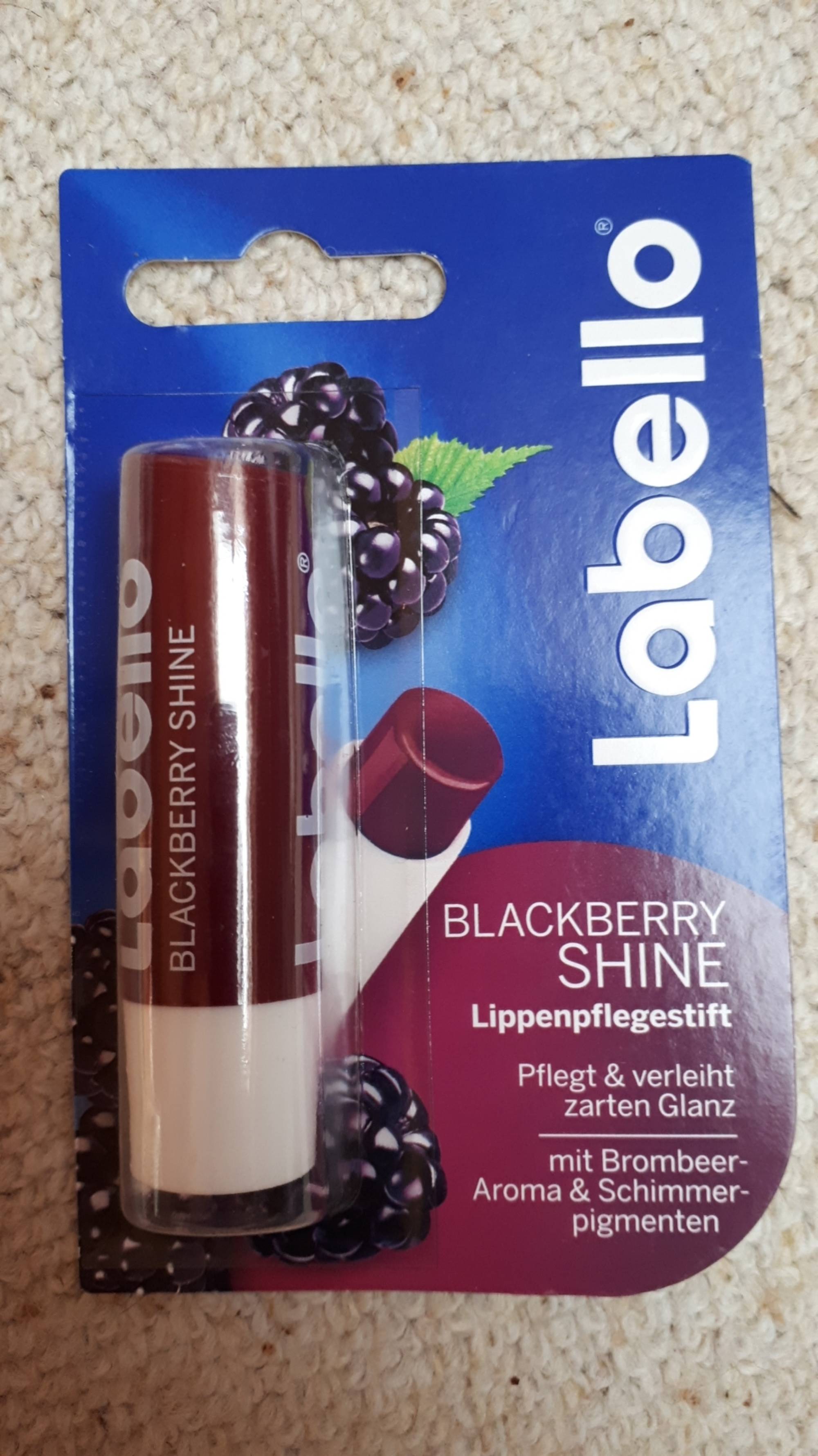 LABELLO - Blackberry shine lippenpflegestift