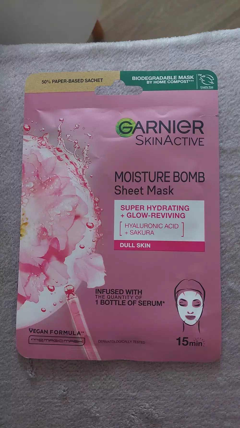 GARNIER - Moisture bomb - Sheet mask
