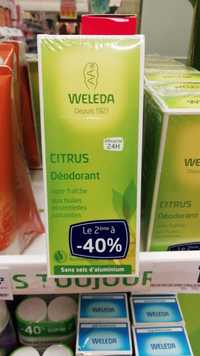 WELEDA - Citrus - Déodorant efficacité 24h