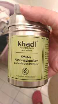 KHADI - Kräuter Haarwaschpulver