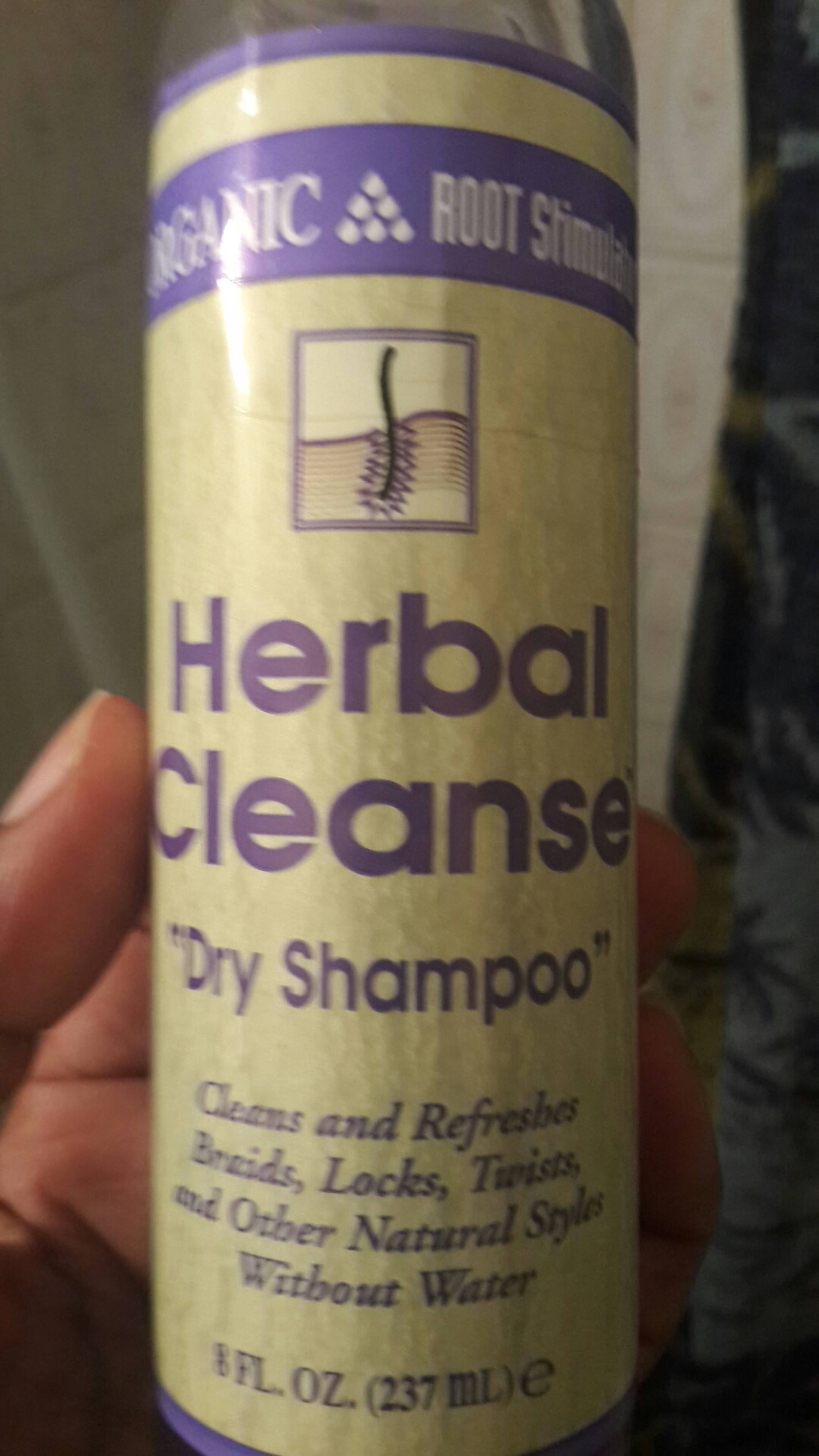 ORGANIC ROOT STIMULATOR - Herbal cleanse - Dry shampoo 