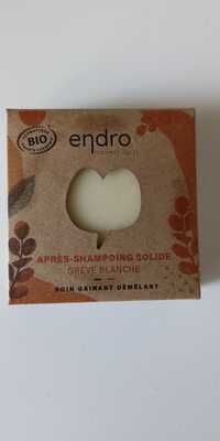ENDRO - Grève blanche - Après-shampoing solide