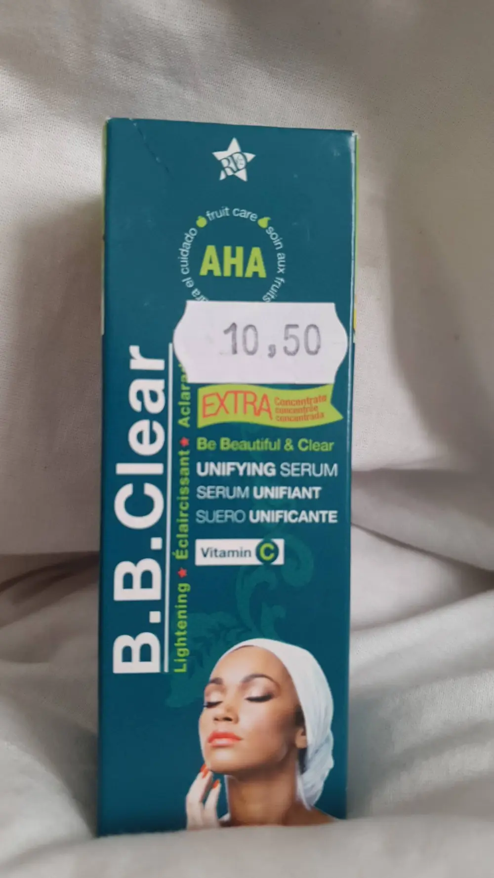 B.B CLEAR - AHA - Extra sérum unifiant éclaircissant