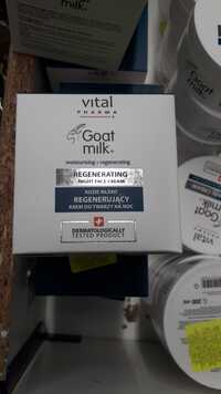 VITAL PHARMA - Goat milk+ Regenerating night face cream