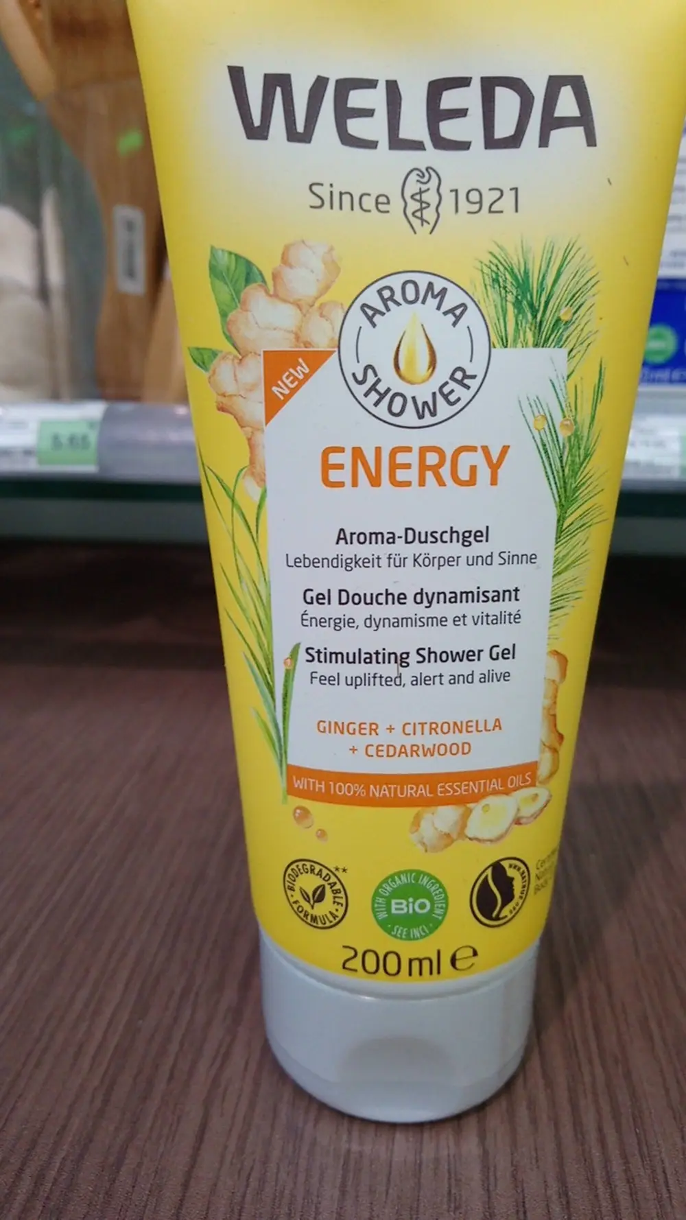 WELEDA - Energy - Gel douche dynamisant 