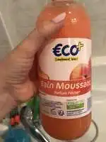 ECO+ - Bain moussant parfum Pêche