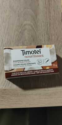 TIMOTEI - Nourrissant - Shampooing solide
