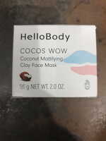 HELLOBODY - Cocos Wow - Clay face mask