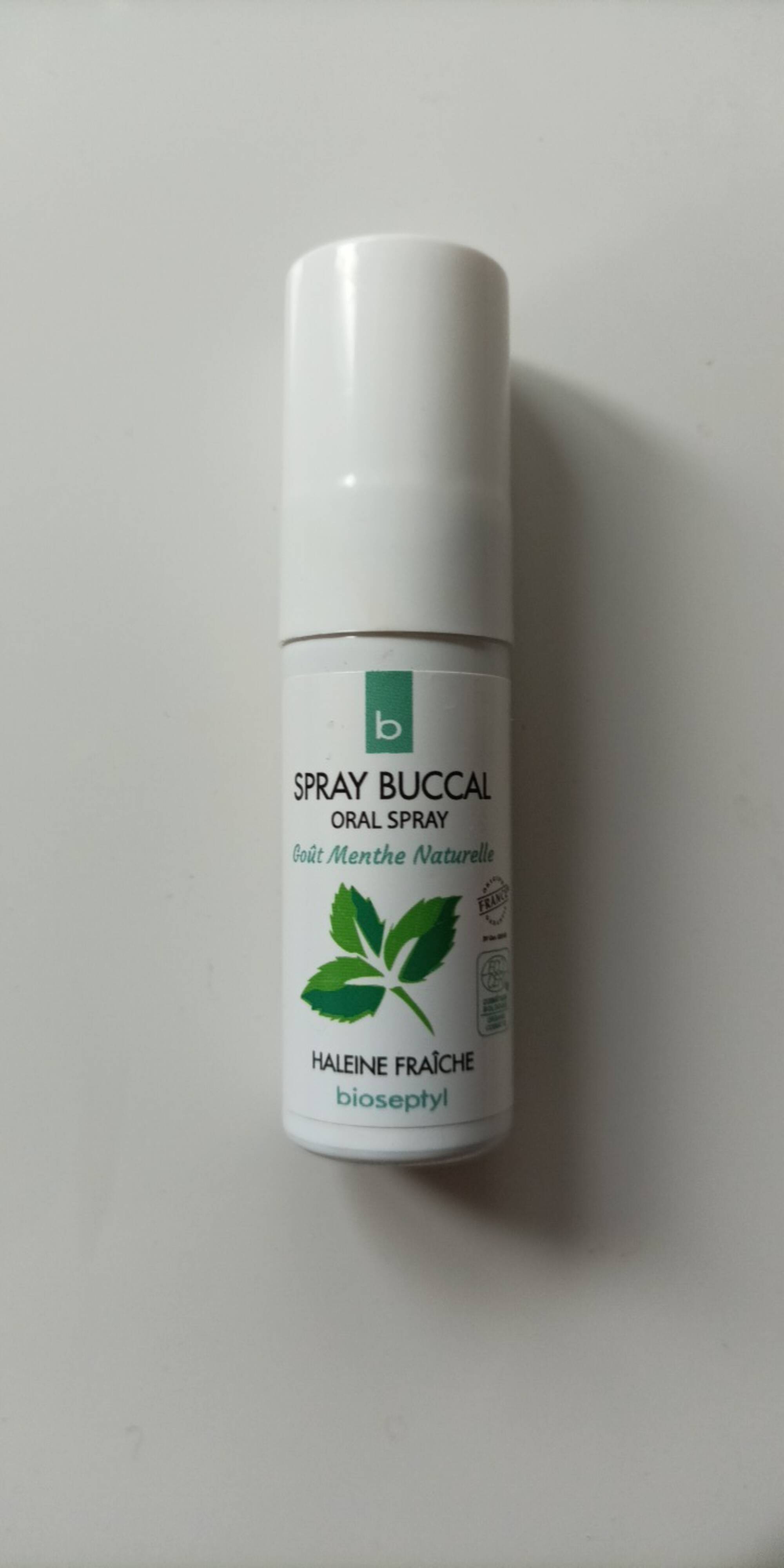 Spray buccal bio à la menthe Bioseptyl