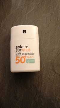 DÉCATHLON - Solaire sunstick SPF 50+ sport