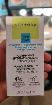 SEPHORA - Masque de nuit hydratant