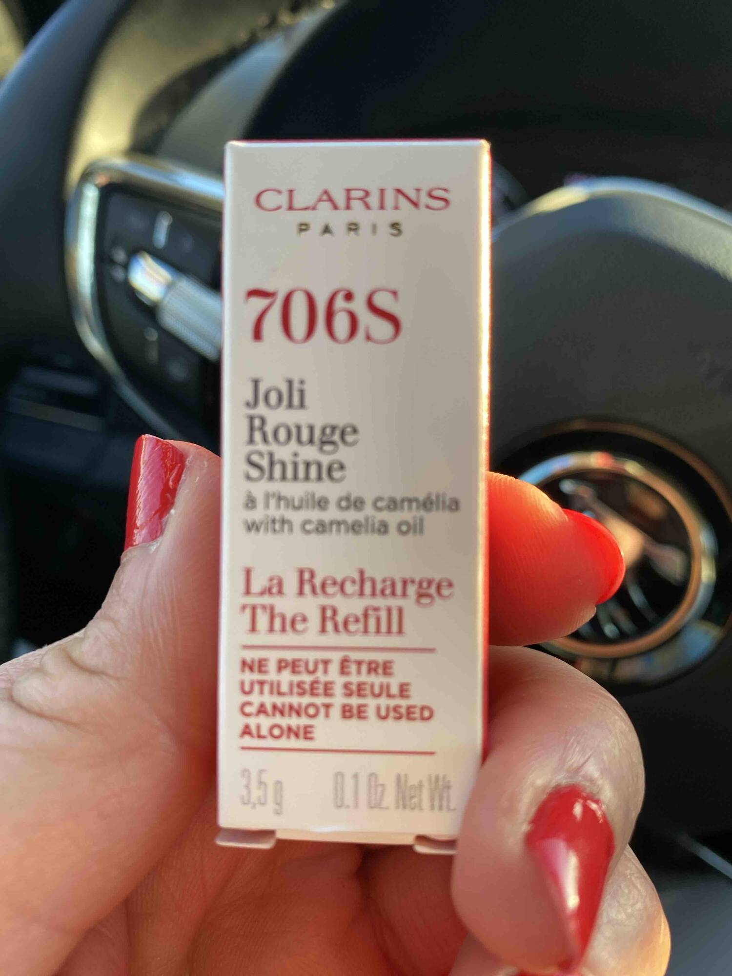 CLARINS - 706S - Jolie rouge shine 