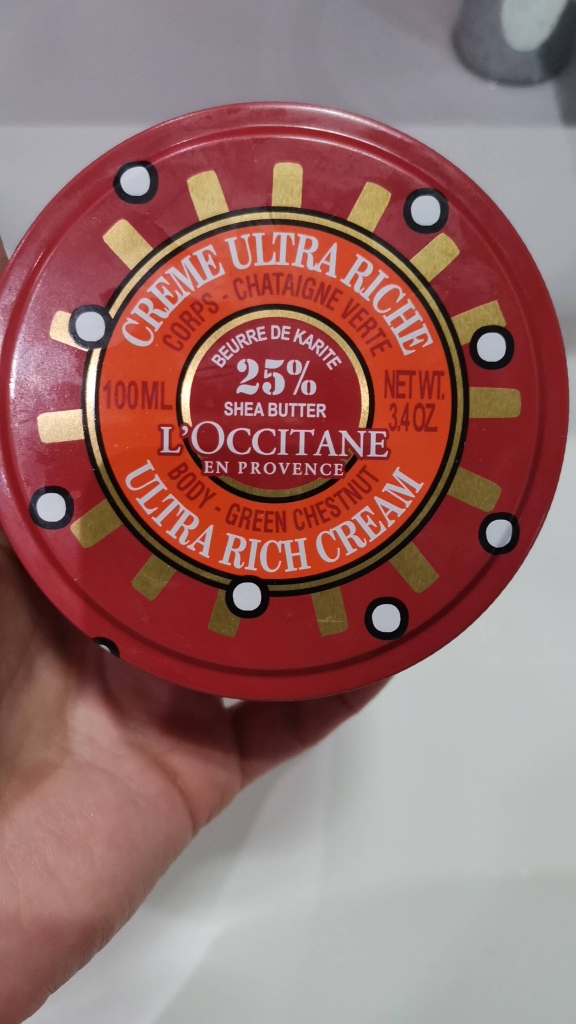 L'OCCITANE - Crème ultra riche corps