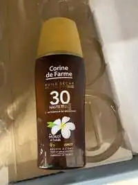 CORINE DE FARME - Monoï de Tahiti - Huile sèche SPF 30 