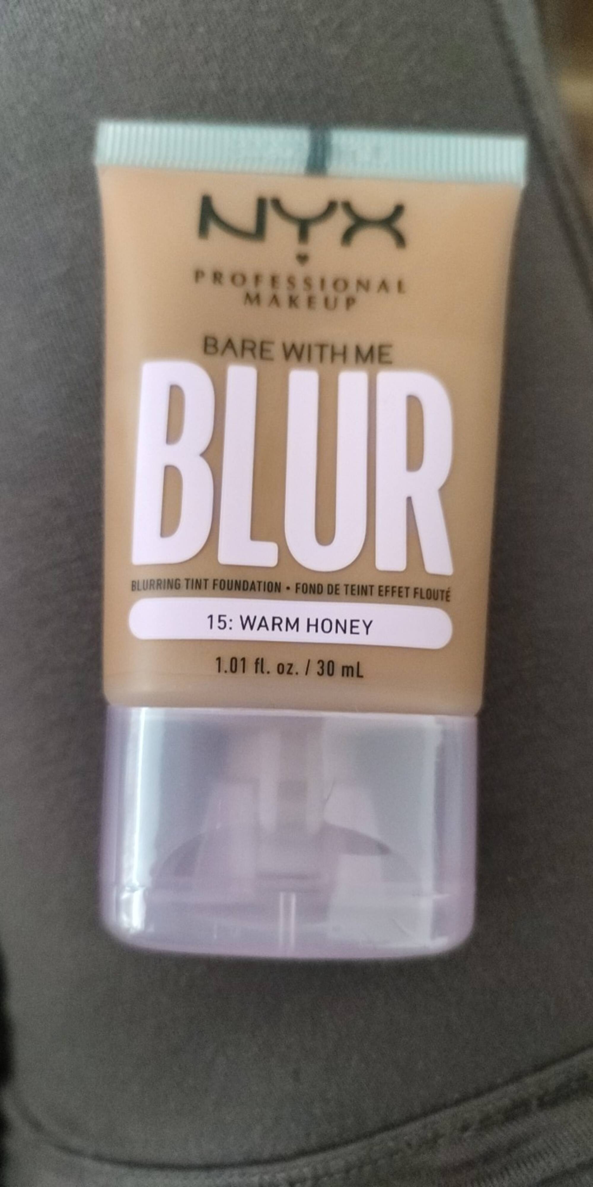 NYX PROFESSIONAL MAKEUP - Blur - Fond de teint effet flouté 15 warm honey