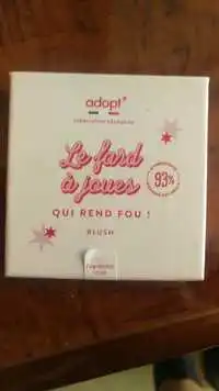 ADOPT' - Le fard à joues framboise irisé