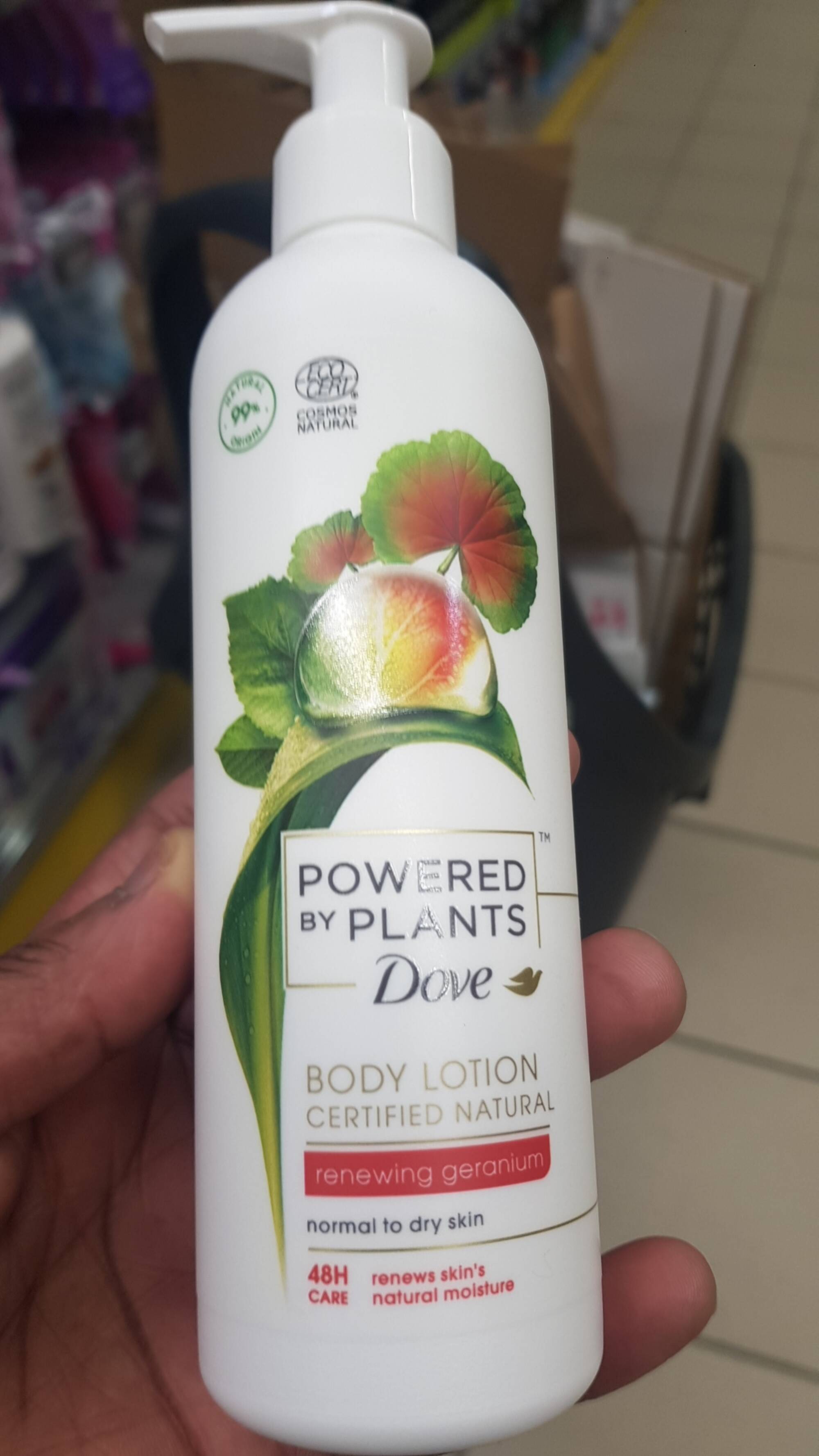 DOVE - Powered by plants - Body lotion