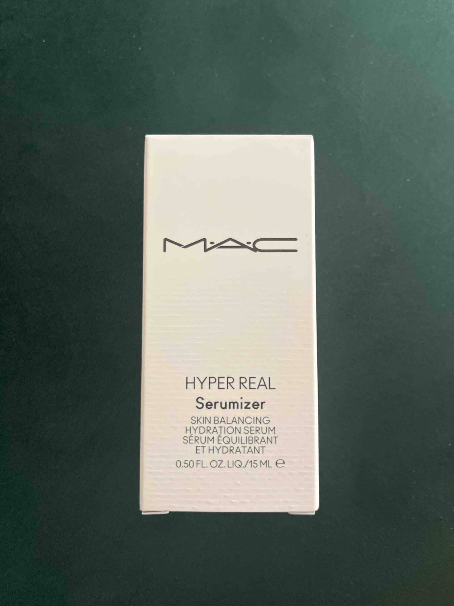 MAC - Hyper real - Sérum équilibrant et hydratant