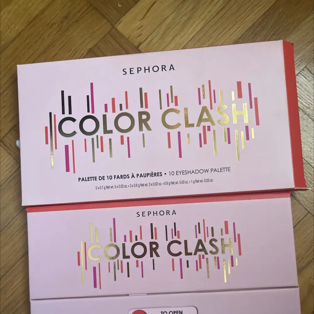 SEPHORA - Color clash - Palette de 10 fards à paupières