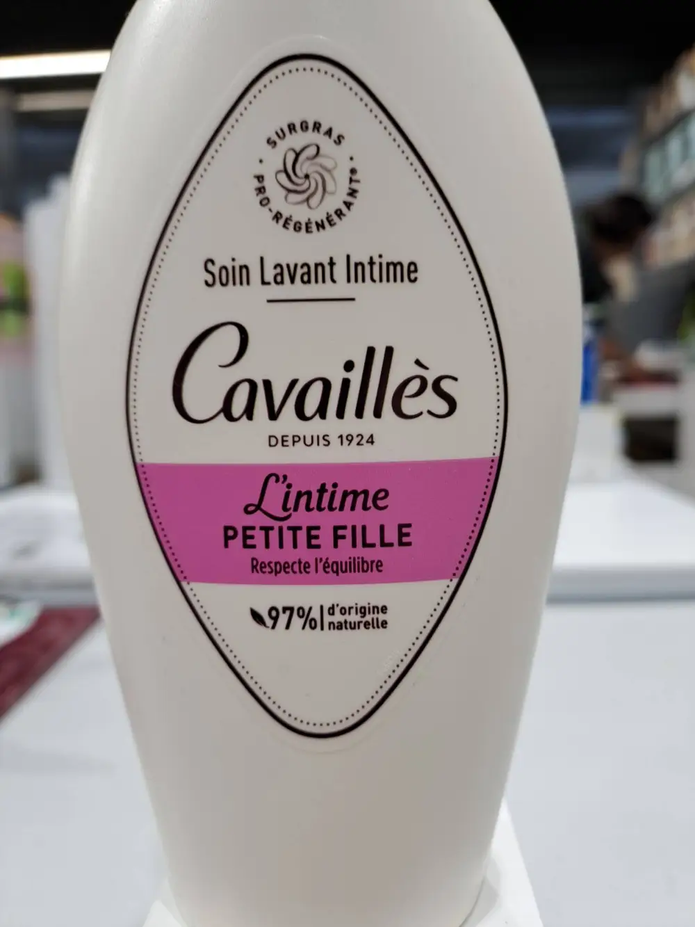 CAVAILLES - Soin lavant intime petite fille- respecte l'équilibre