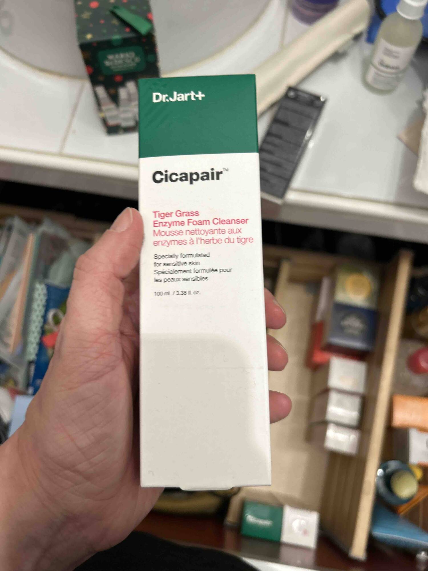 DR.JART+ - Cicapair - Mousse nettoyante aux enzymes à l'herbe du tigre
