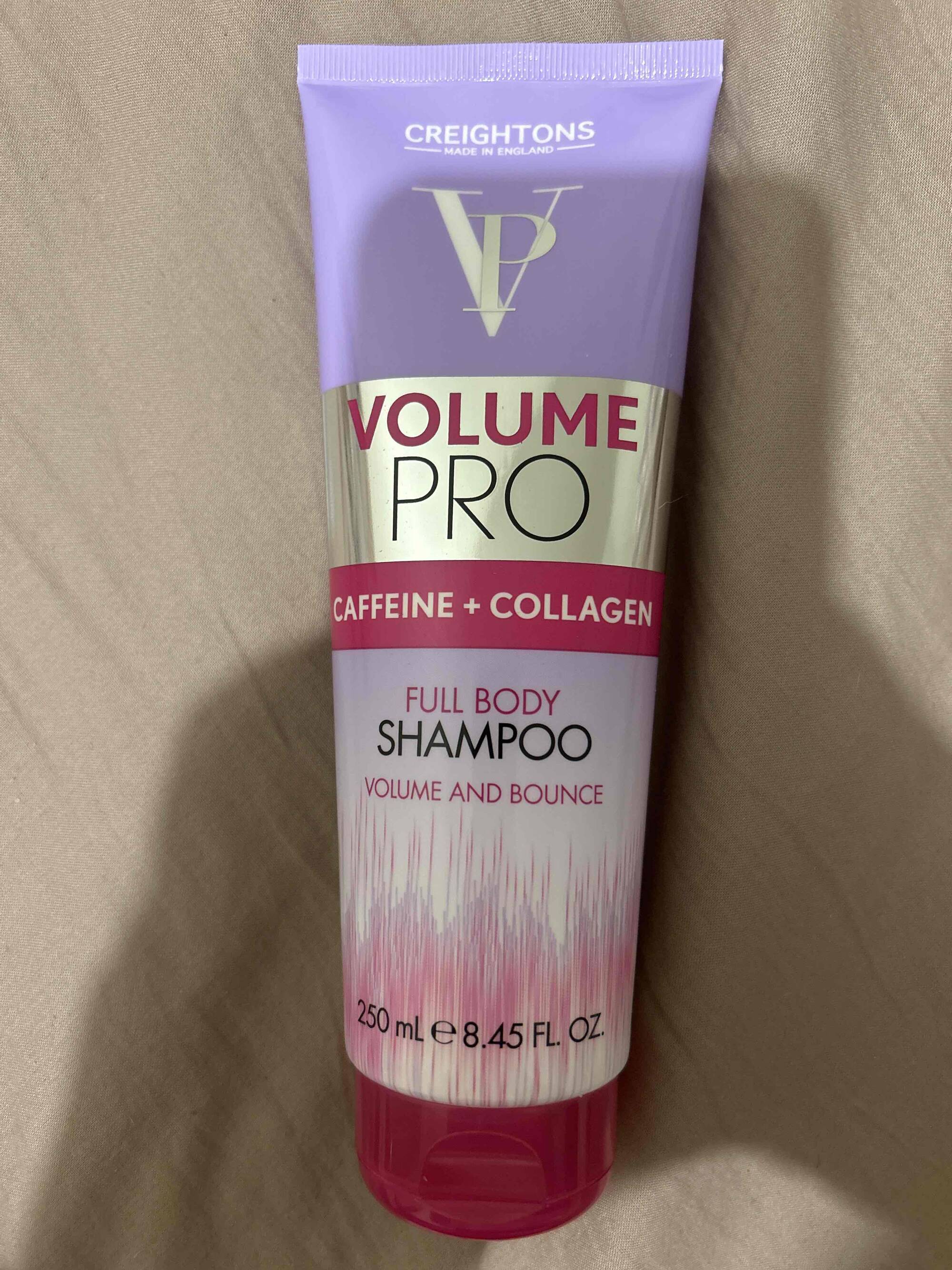 CREIGHTONS - Volume pro caffeine + collagen - Full body shampoo
