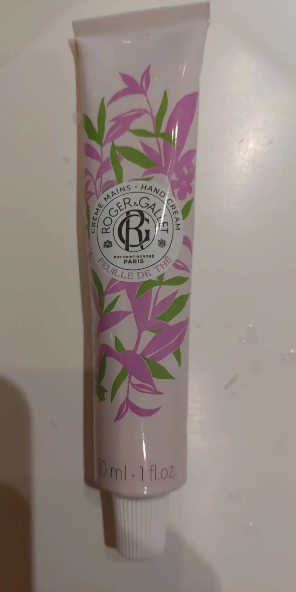 ROGER & GALLET - Crème mains feuille de thé