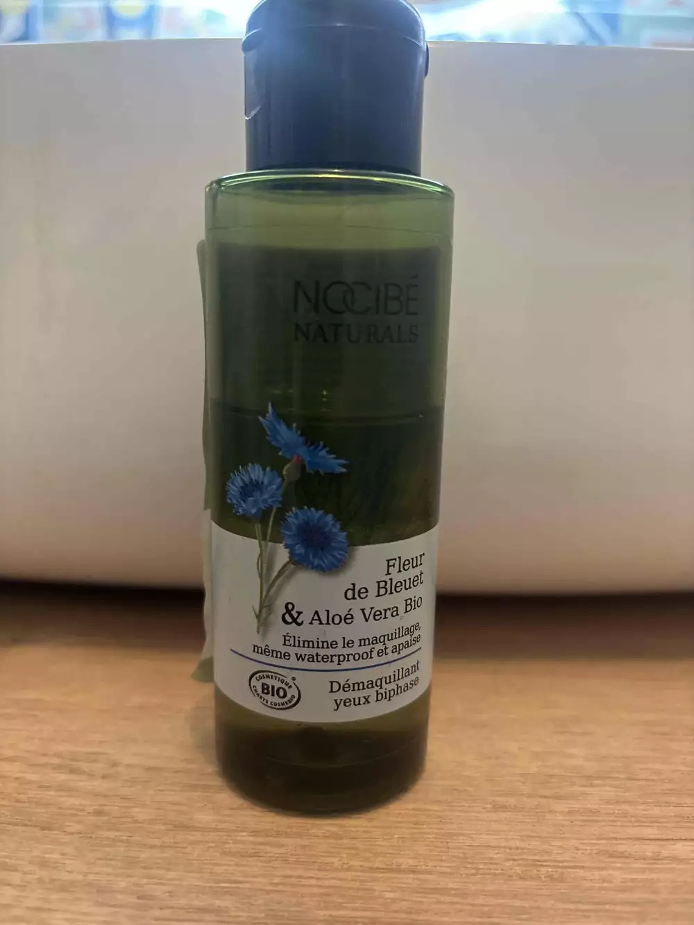 NOCIBE NATURALS - Démaquillant yeux biphase fleur de bleuet & aloé vera bio