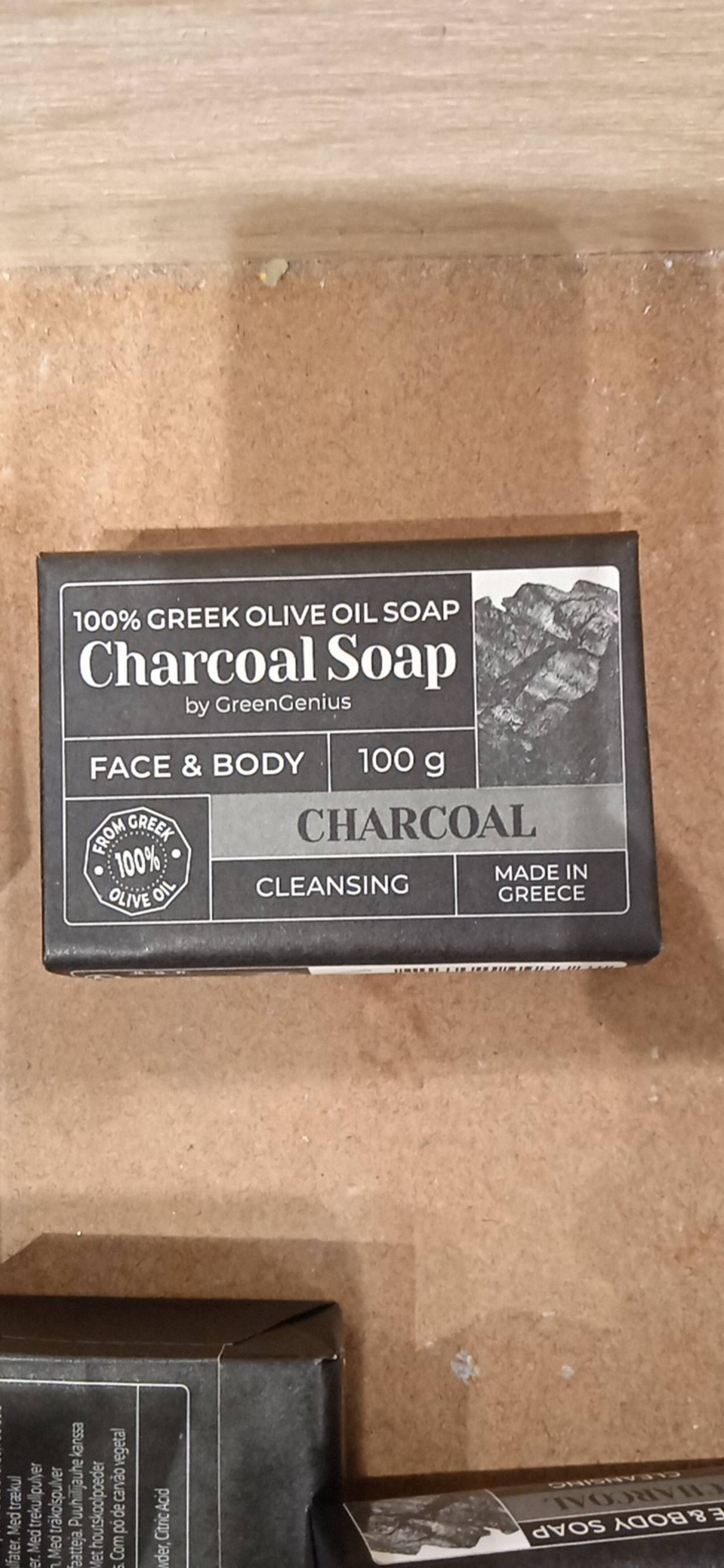 GREEN GENIUS - Charcoal soap face & body