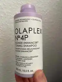 OLAPLEX - Shampooing déjaunissant blonde enhancer n°4P