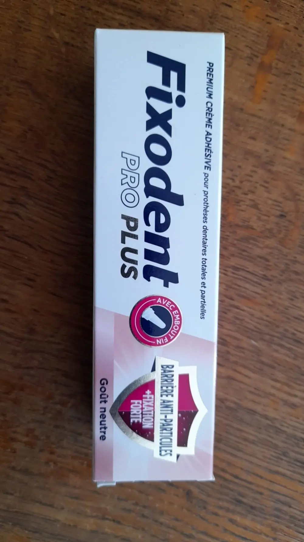 FIXODENT - Pro-plus - Crème adhésive barrière anti-particules